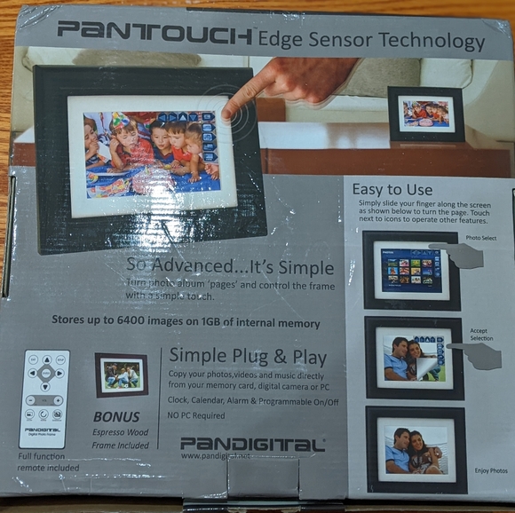 7" LCD Digital photo frame - Picture 2 of 4